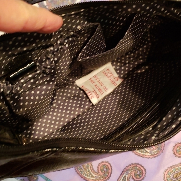 Stone Mountain Patent Leather Black Bag Like New! - Picture 7 of 16